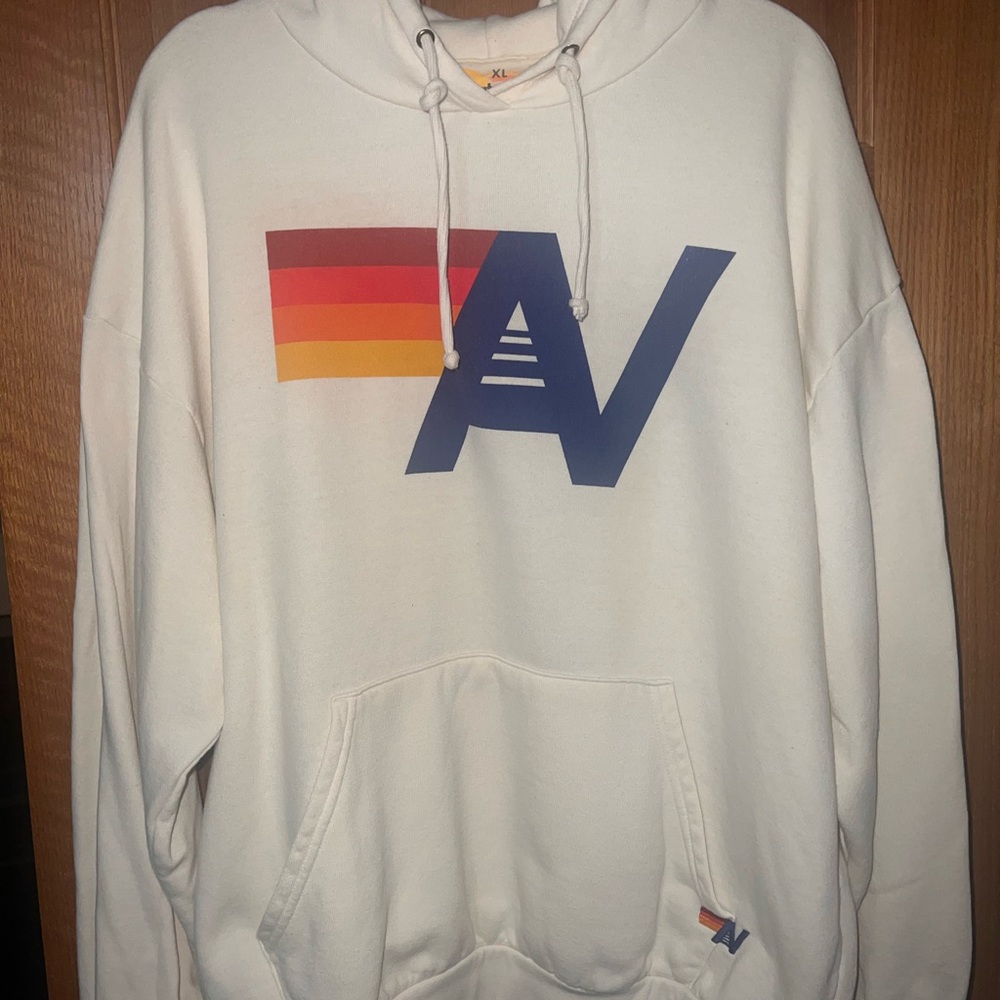 Men's Cream Hoodie
